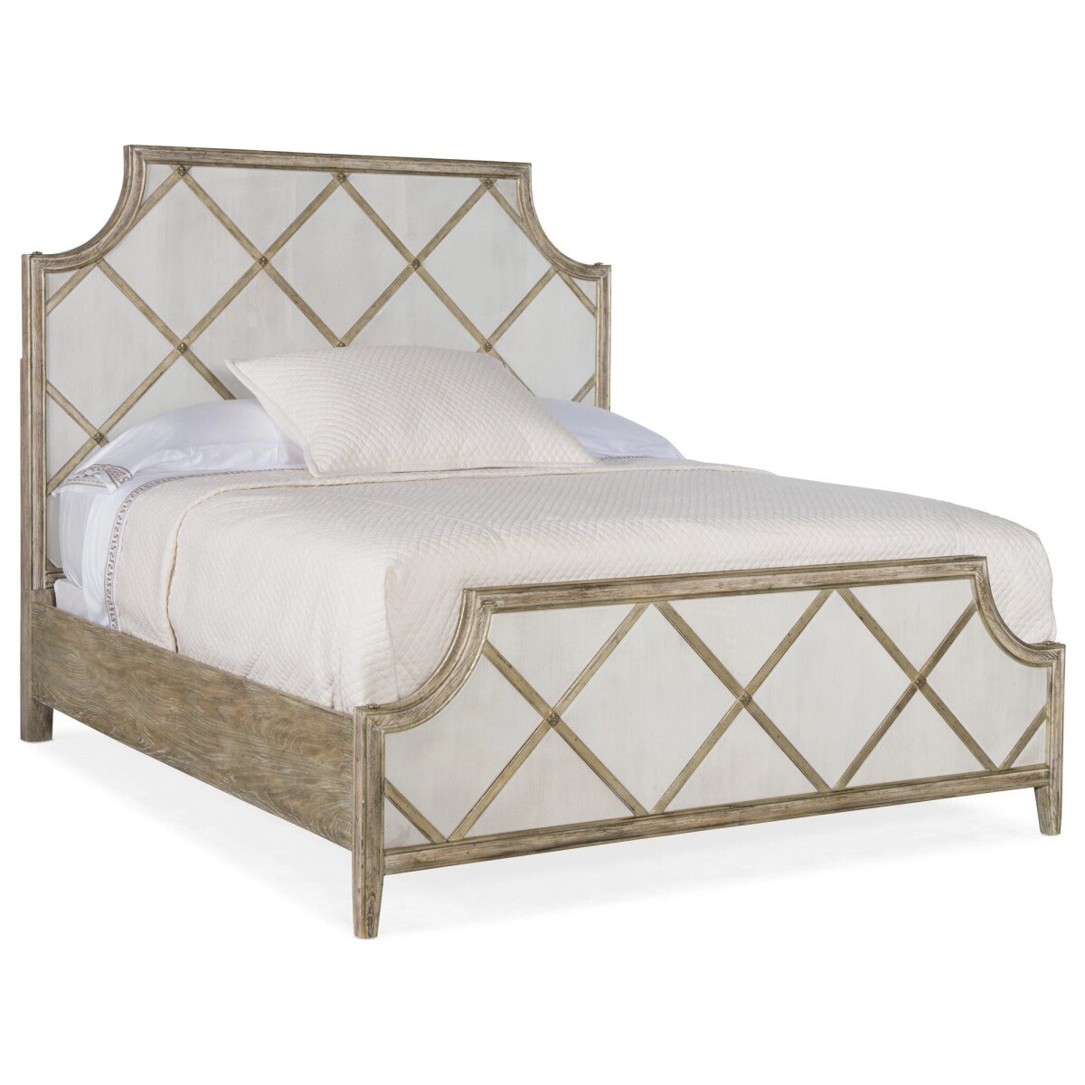 e68c17171d005483035b62c3792e614d Sanctuary Diamont King Panel Bed - Image 1