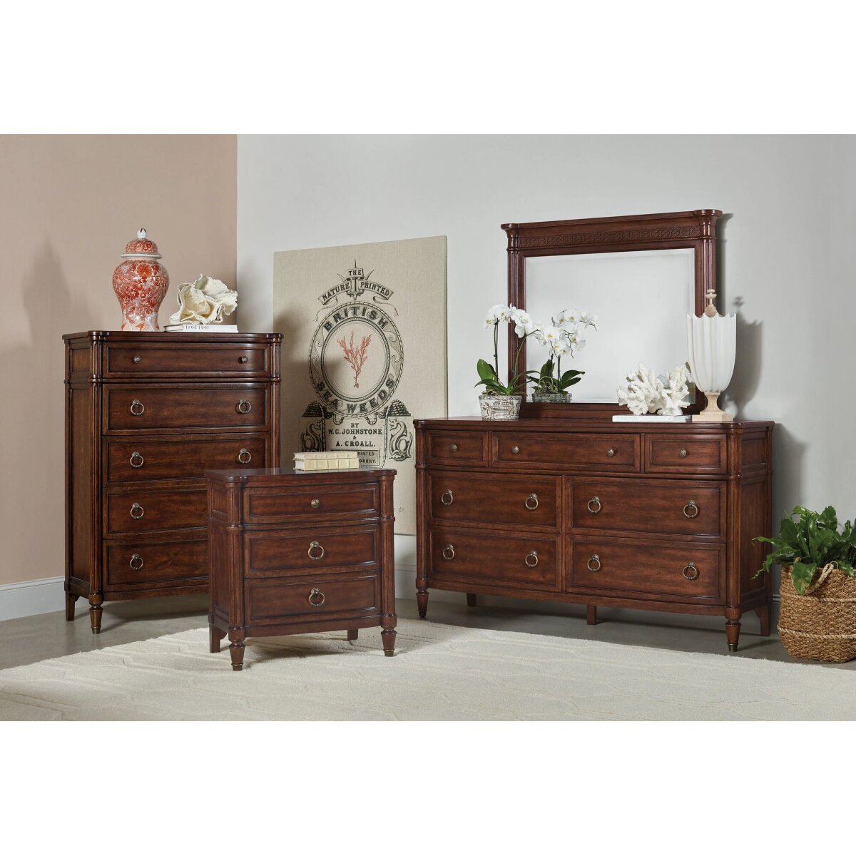 ec291088363f28d7e14687424502cb78 Charleston Three-Drawer Nightstand - Image 1