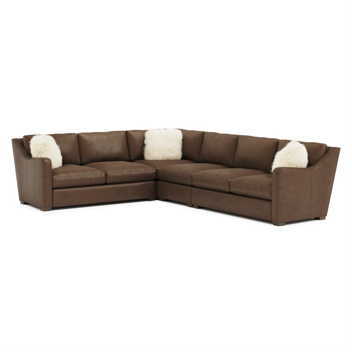 eeb56e8a623413759acbbfd7771d5a38 Ventura Leather Sectional - Image 1