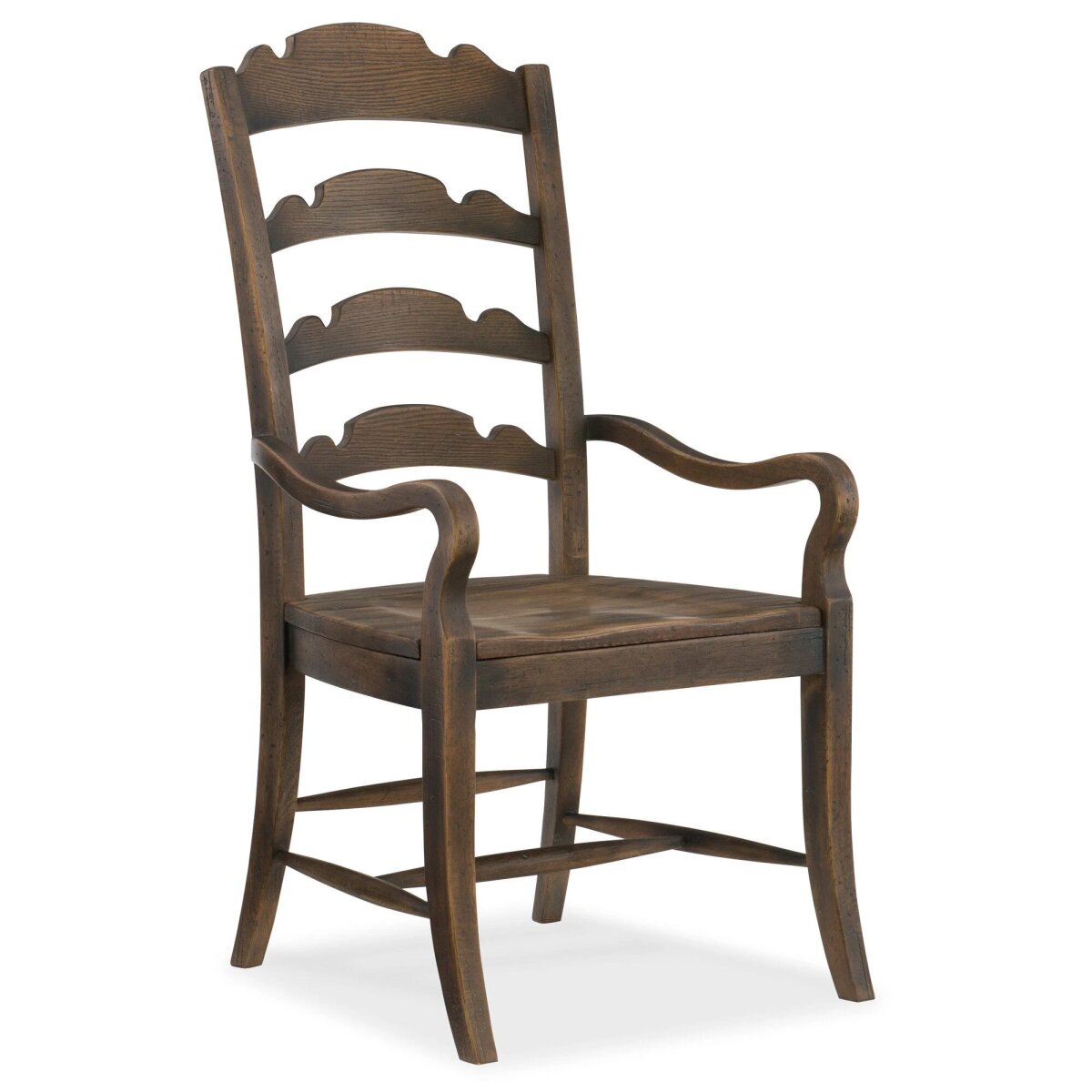 eff83140618b4aad597031ce78df79ce Hill Country Twin Sisters Ladderback Arm Chair - Image 1