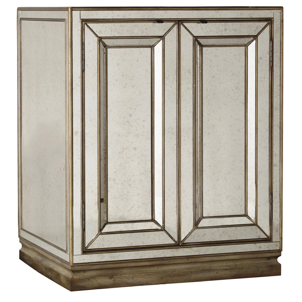 f25eff1c883a6b6f9de3981d6470ef2b Sanctuary Two-Door Mirrored Nightstand - Visage - Image 1