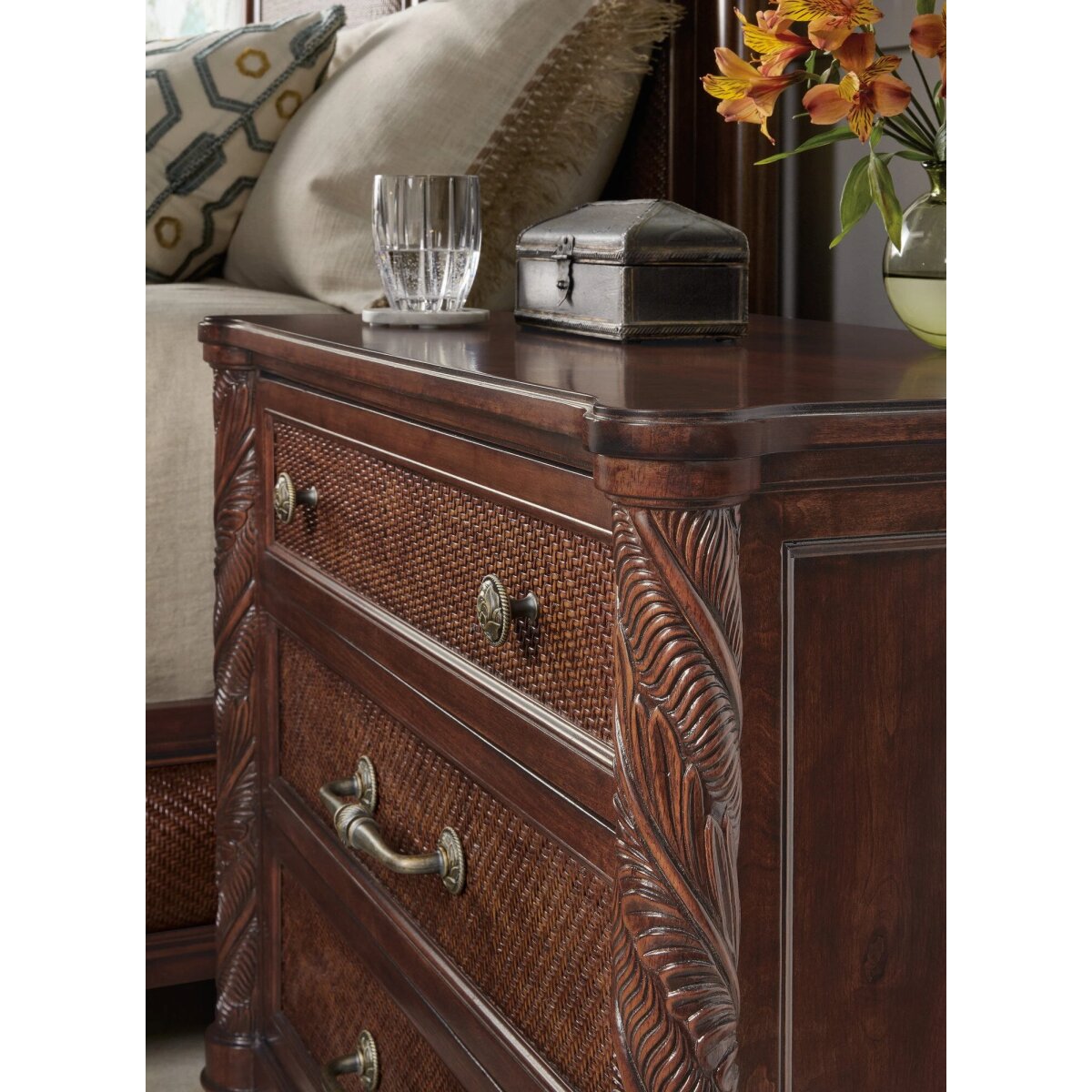 f2aa535c59d5a8f7c1de81dcda6dea1d Charleston Three-Drawer Nightstand - Image 1