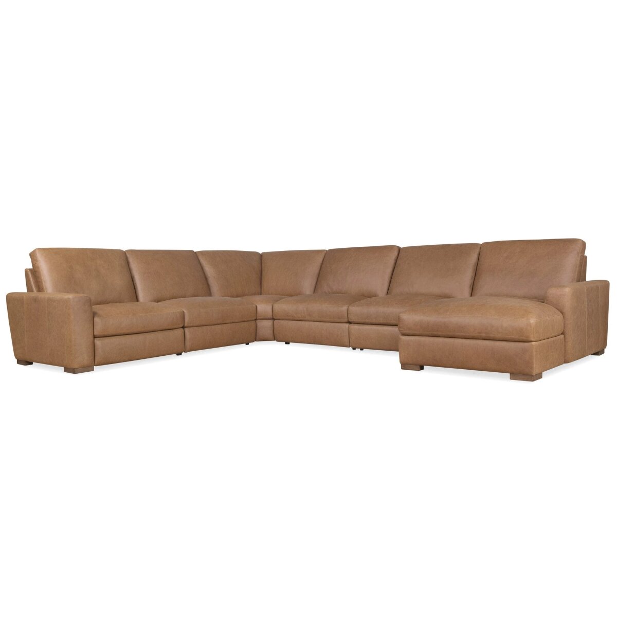 f2b69593448d10182632146fe07ae4c5 SS925 Large Living Your Way Sectional - Kingston Cognac - Image 1