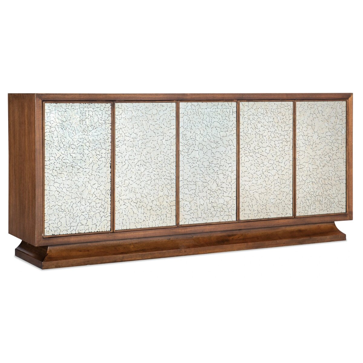 f6dab9a96a65b86c4d2ff30c40d66f7c Melange Lloyds Leopard Entertainment Credenza - Image 1