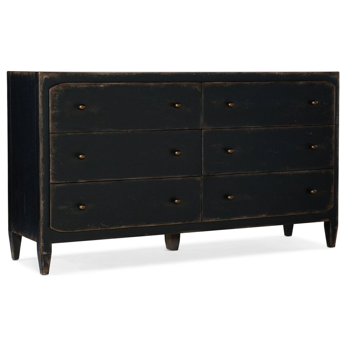 f991c8527971592fbafccdcefedd3816 Ciao Bella Six-Drawer Dresser- Black - Image 1