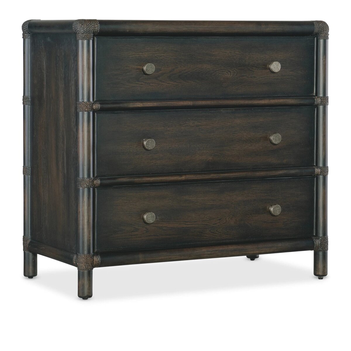 fb43ffdbeda68f93dfd8c6b0a2eff892 Retreat Pole Rattan Nightstand - Image 1