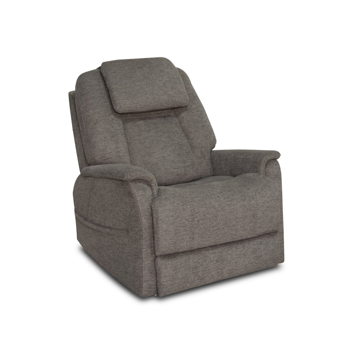 1c5a3e0fe75209260ff7ceb174827ef4 Zecliner Model 3+ Petite Fabric Power Sleep Chair with Power Headrest, Lumbar, Heat & Massage - Image 1
