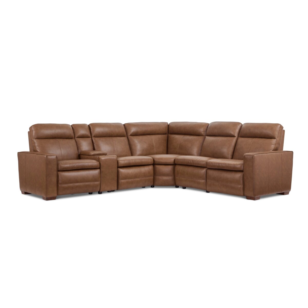 71e8b62931f8430d87dc0eaf8d34d118 Dutch Leather Power Reclining Sectional - Image 1