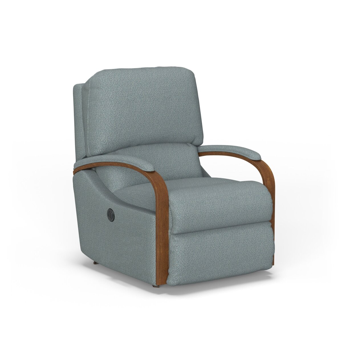 b74777029688a49483f204b14675df79 Woodlawn Fabric Power Recliner - Image 1