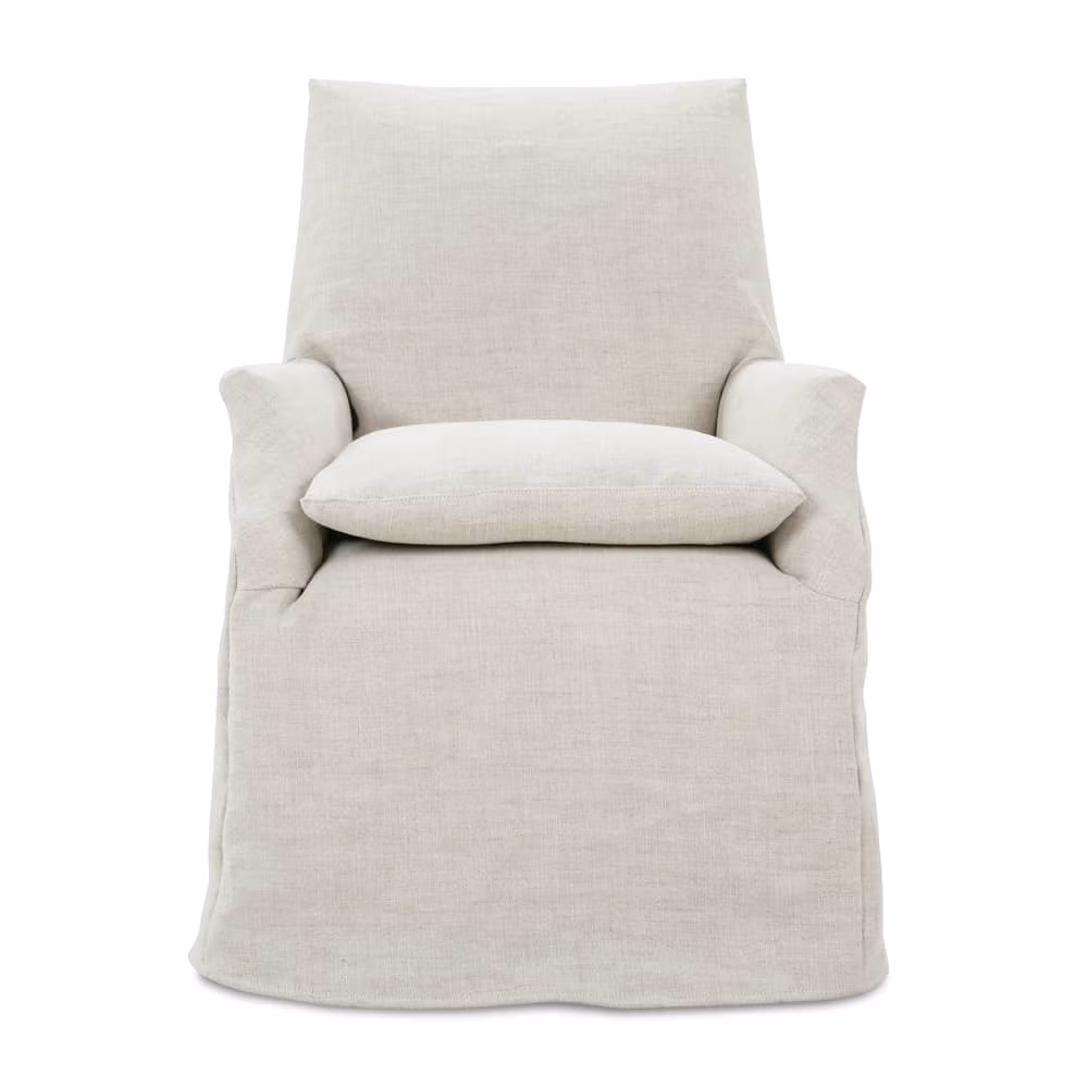 d31b6f48b2b0b3dc8d5fbadc86d34712 Cece Slipcovered Dining Chair - Image 1