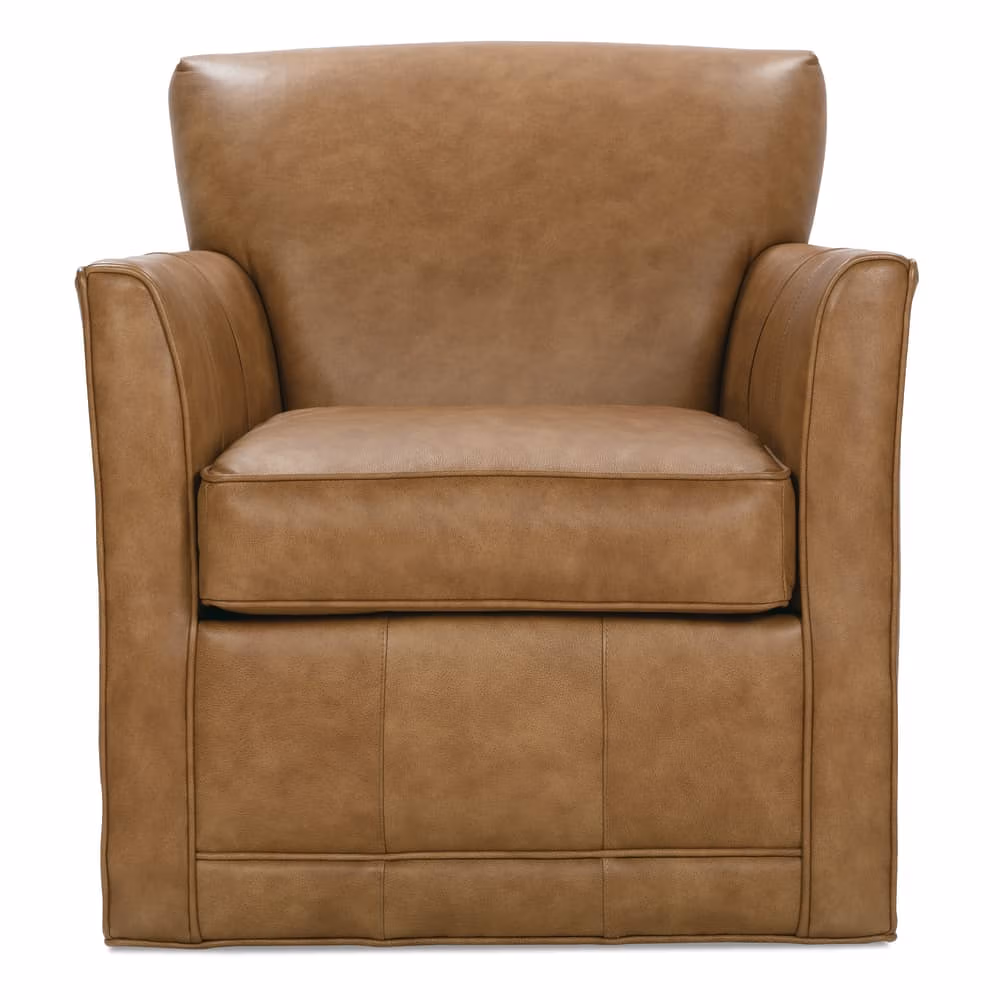 d584f90607939f2af7e015b1704215d1 Times Square Leather Swivel Chair - Image 1