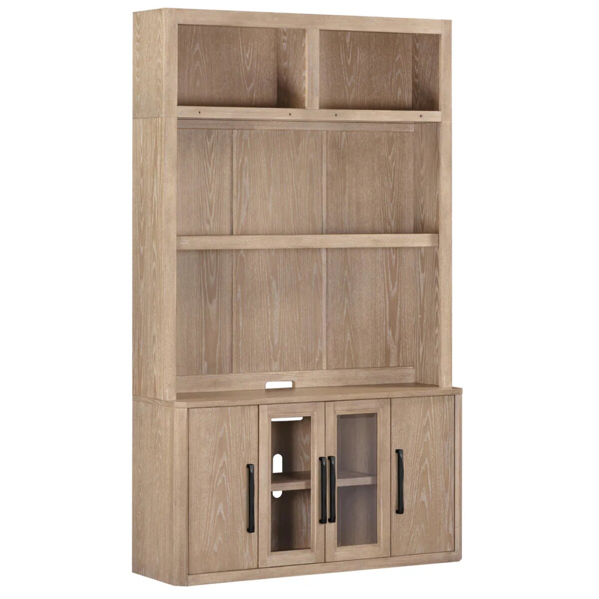 1151fb821588a377a09dd02d22beb580 Breckenridge 56" Console With Bookcase Tv Hutch - Image 1
