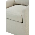 Lilah Slipcovered Swivel Chair W/ Glider Option - Image 9