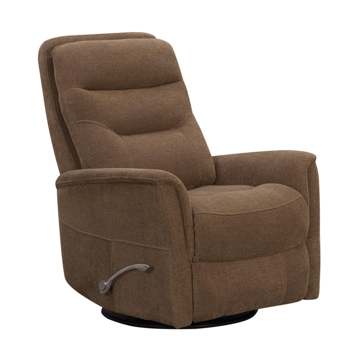 3a5164743299d222e2209095808fdbab Gemini - Snazzy Shiitake Manual Swivel Glider Recliner - Image 1