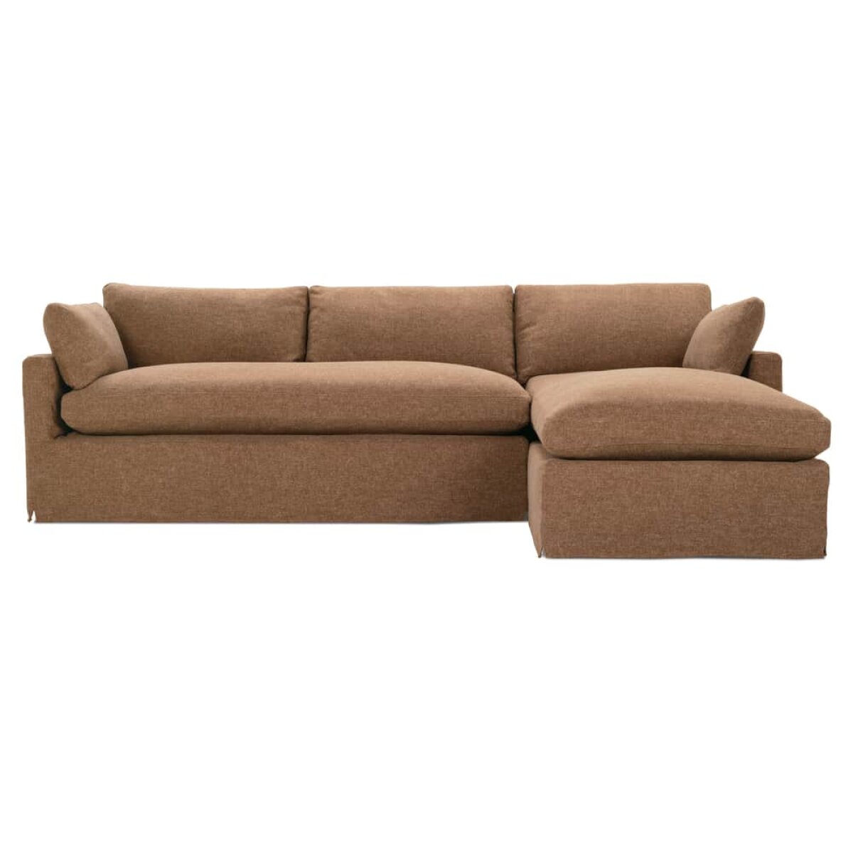 41b60415137fa53d65ffd3cb52f0abe9 Sylvie Slipcovered Serenity Sleeper Sectional - Image 1