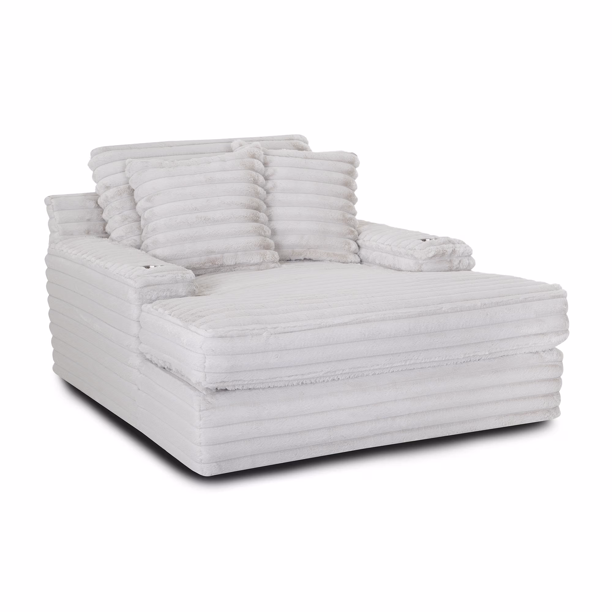 5d8eab32f32c3bf20ad1e3418b66c41f 94811 Bellini Chaise Lounger W/ Dual Cupholders And 1 Hidden Usb Charging Port 94811 - Image 1