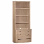 Breckenridge 2pc 40" Lateral File And Hutch