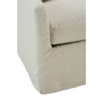 Lilah Slipcovered Swivel Chair W/ Glider Option - Image 12