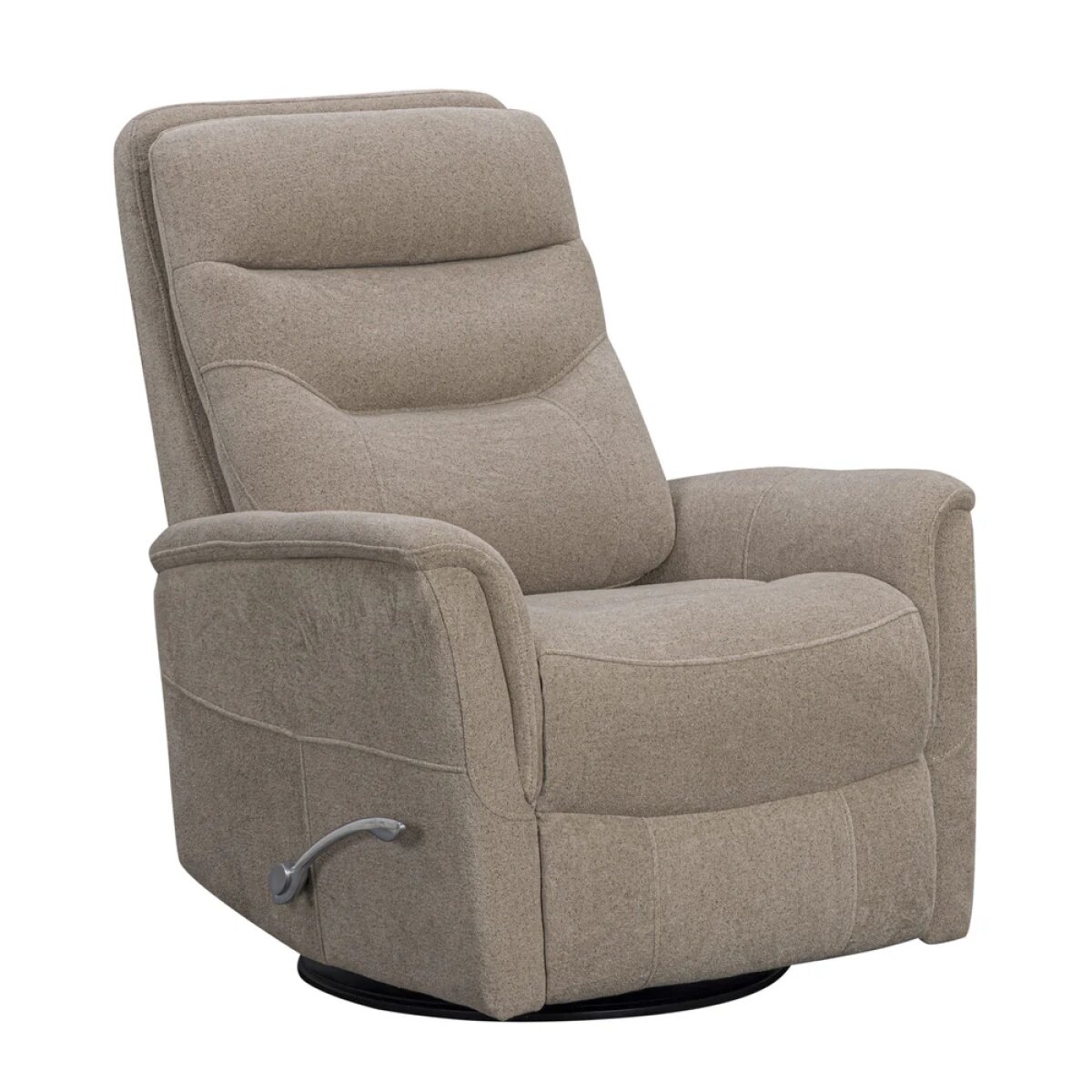 83a0d127be6adcc5ed643fae2ee3b86a Gemini - Snazzy Taupe Manual Swivel Glider Recliner - Image 1