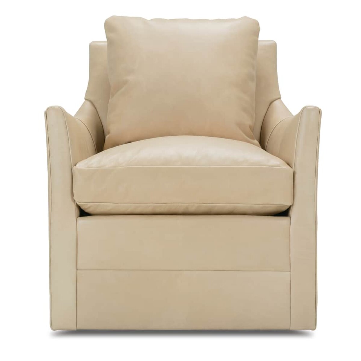 85f1d92118c47e13560035a77252d891 Ingrid Leather Swivel Chair W/ Glider Option - Image 1