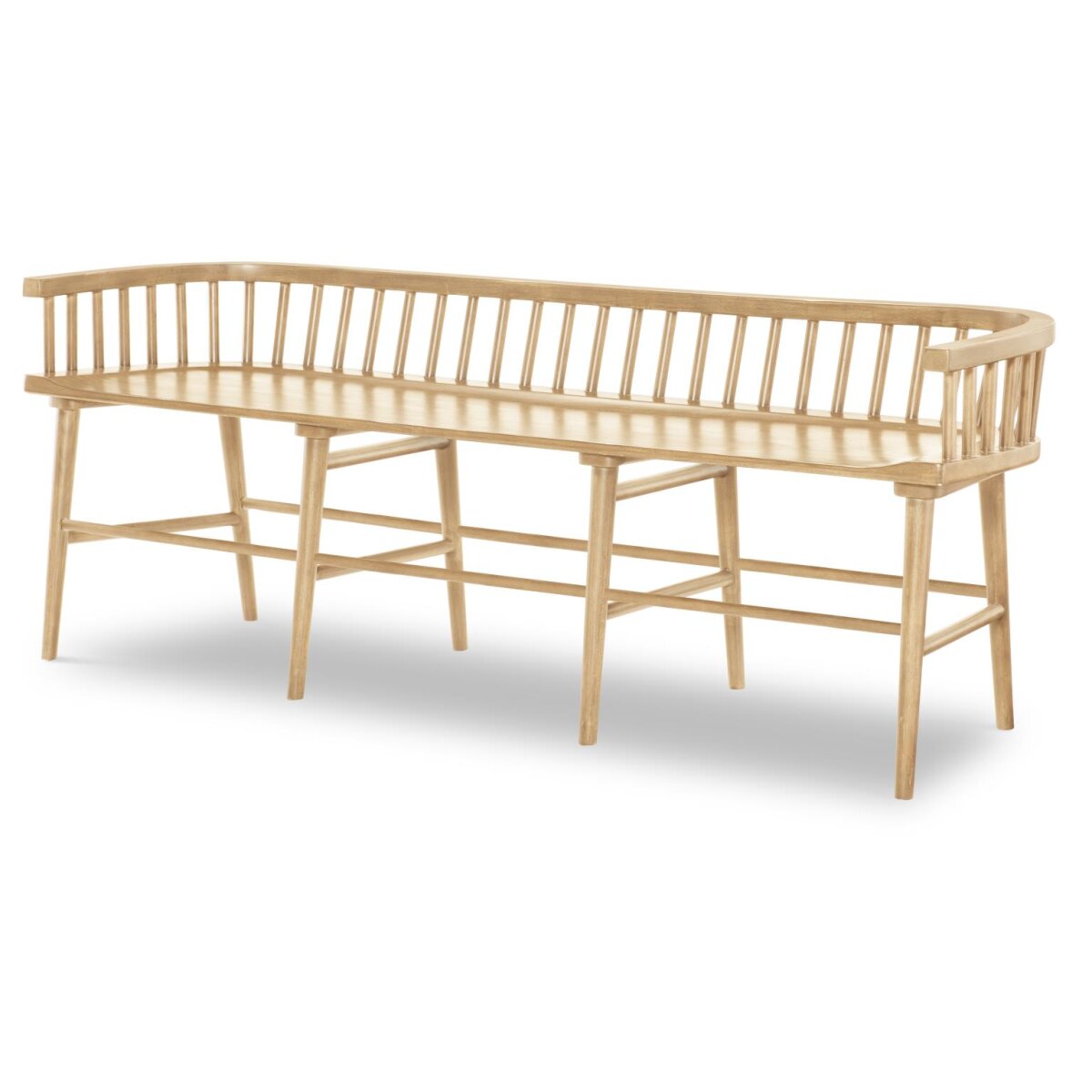 9943037c8e4674138de391a59f0823c2 Windsor Dining Bench Amber TY4420-740V - Image 1