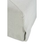 Miles Slipcovered Ottoman - Image 5