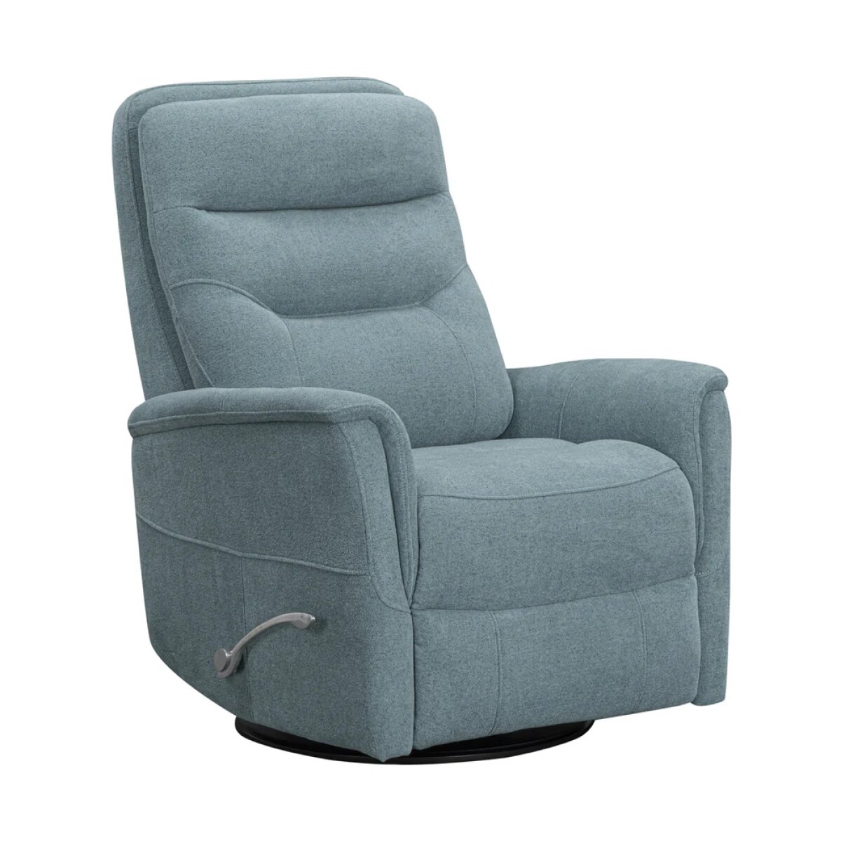 d3bb6c522b6ab65dc6e1accd8a9e68f1 Gemini - Snazzy Blue Manual Swivel Glider Recliner - Image 1