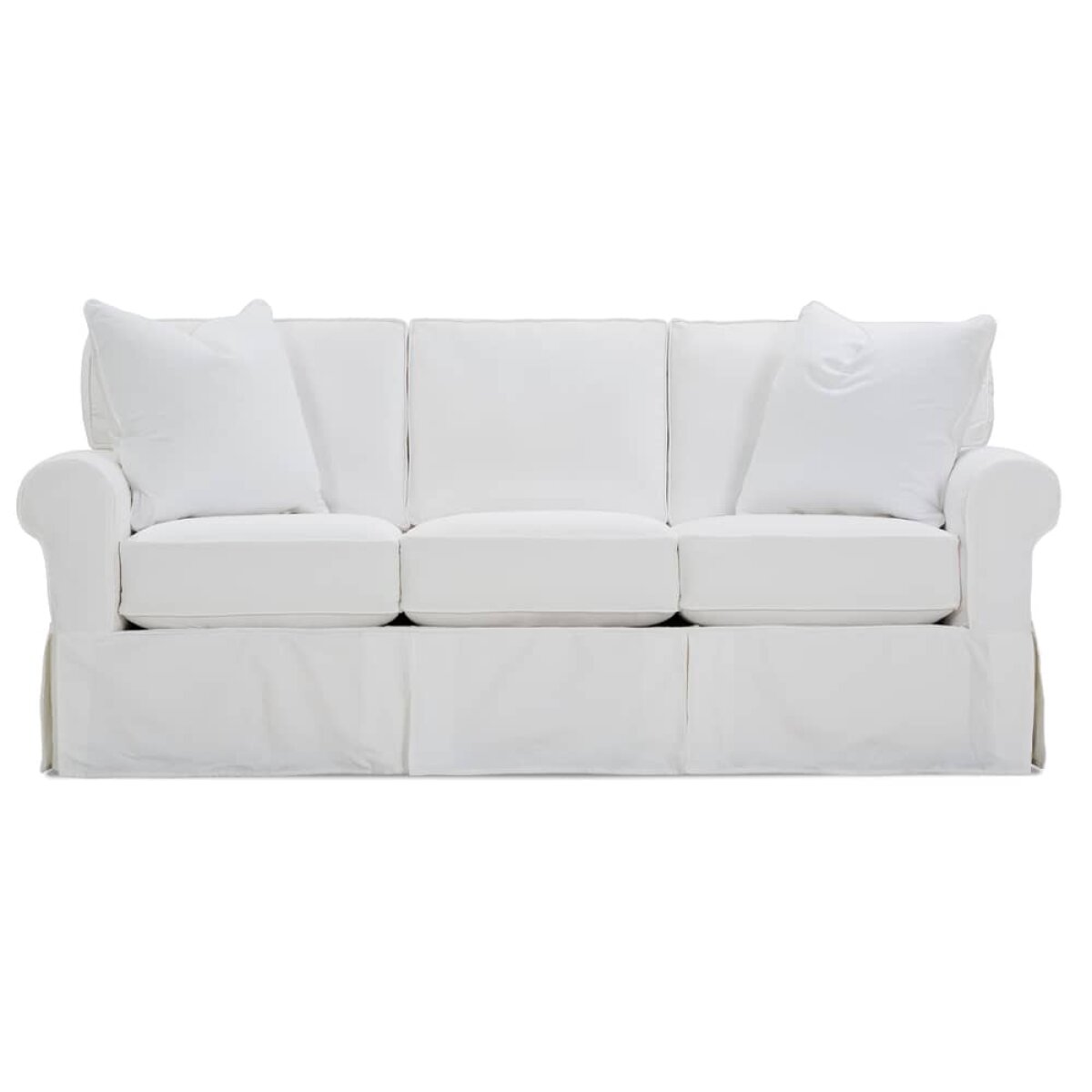 e5ab3fcea9ecc66bb60fb6e8f9585c35 Nantucket Slipcovered Sofa - Image 1