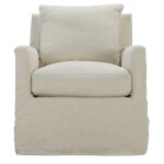 Lilah Slipcovered Swivel Chair W/ Glider Option