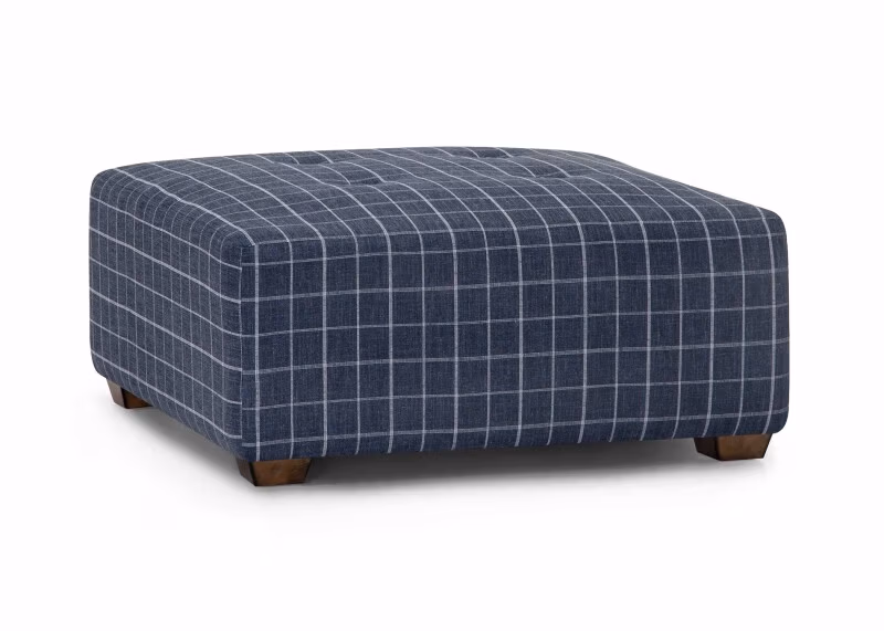 f634d4705e462d32065810ba40fadf03 916 Fletcher Square Ottoman W/ Button Tufts 78318-3906-43 - Image 1