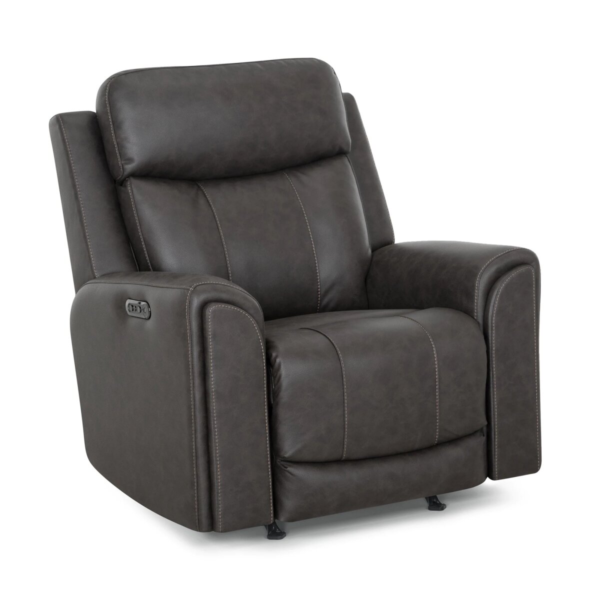 0a0c32338f726ad198259cb33b2d94b3 4730 Argent Power Rocker Recliner W/ Air Massage/power Headrest/arm Storage/usb Charging 4730 - Image 1