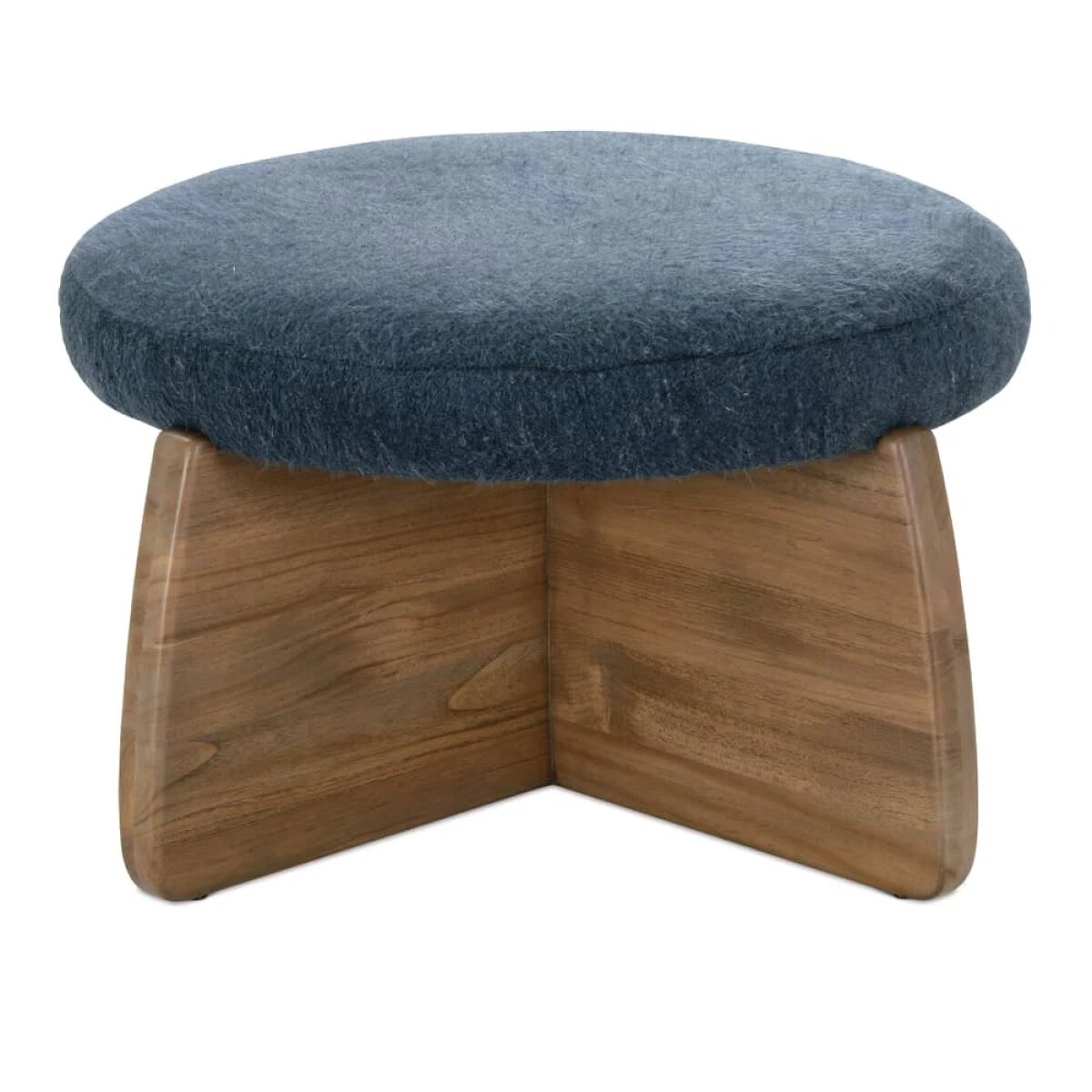 0c1545ea5811c32bf64db26019e4f906 Brushed Blend Nova Round Ottoman - Image 1