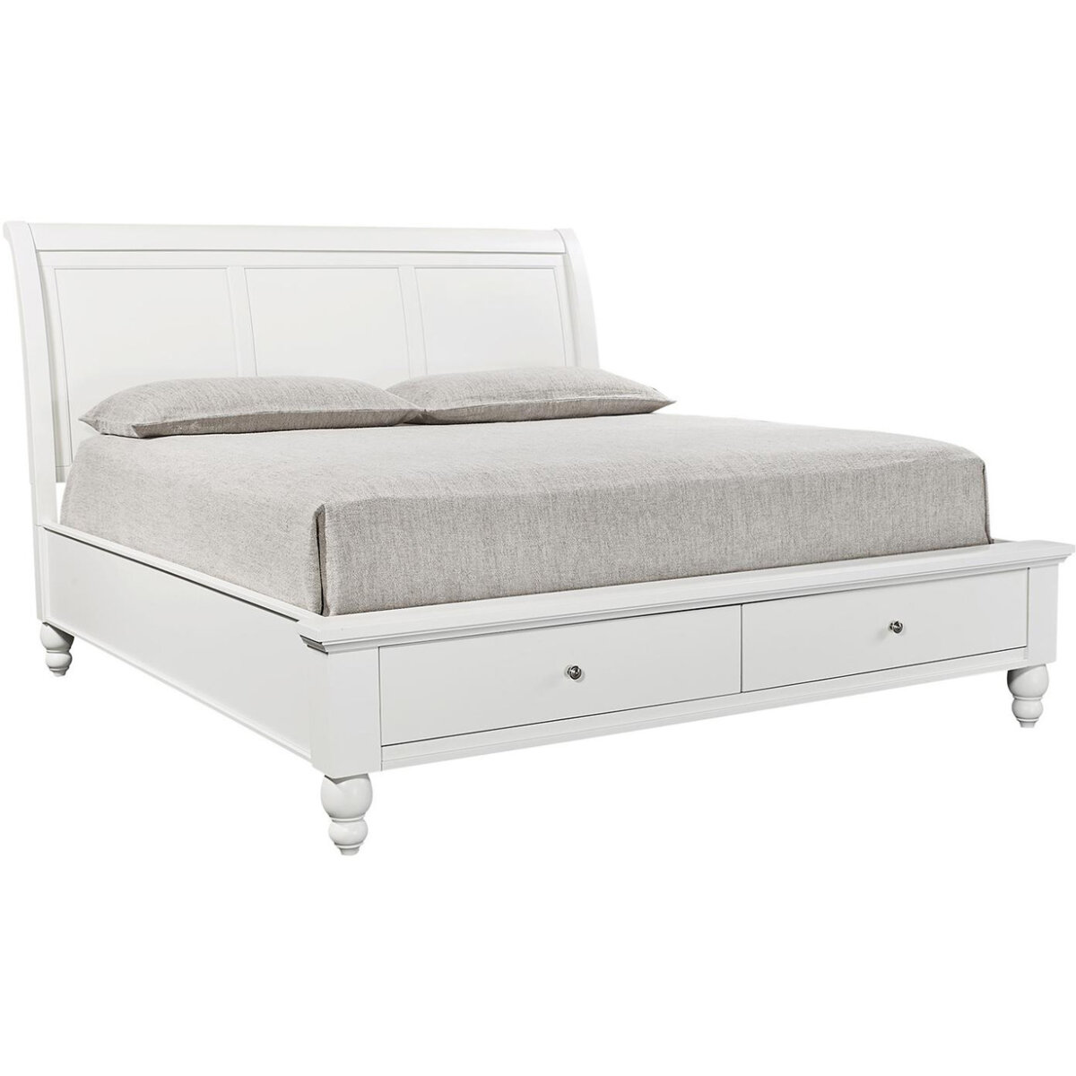 1850c3eb98bb1b1cff4e83f9e8fd1bec Cambridge Sleigh Bed ICBBRWGRP13 - Image 1