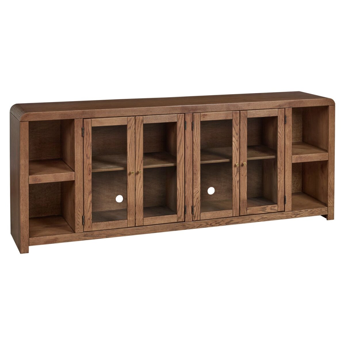 1f1caae0f032a7f74548761e9b743588 Cooper 84" Console W/ 4 Doors KOO1260-DKC - Image 1