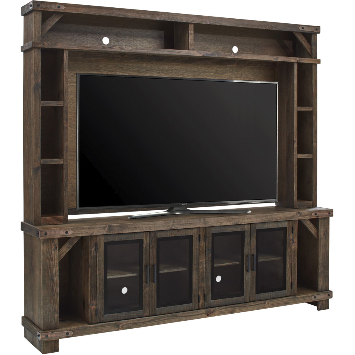 21f9d2ad32c2eba74b077f65eda937ec Sawyer 98" Console & Hutch WDOHEBGRP2 - Image 1