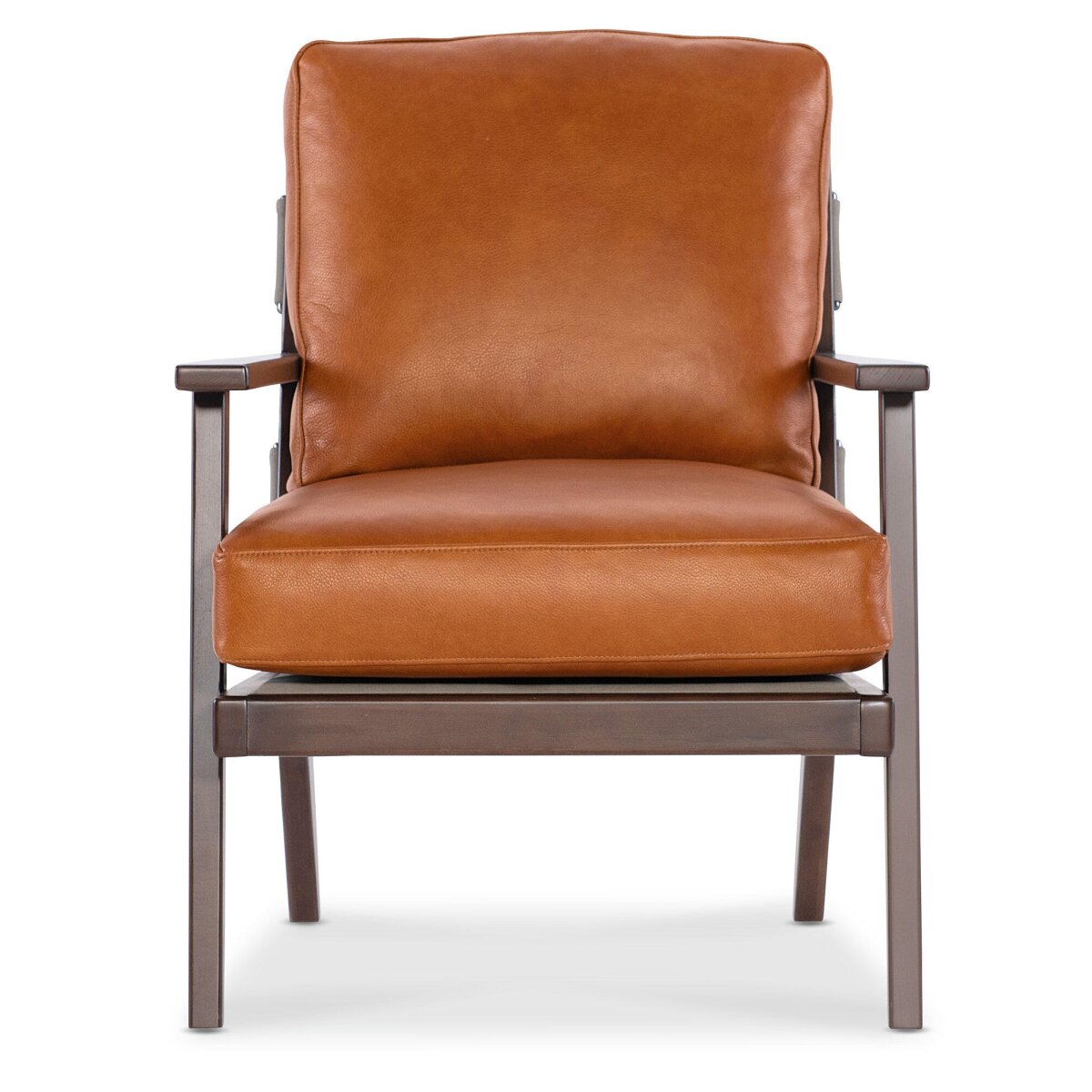267f0092decec796ceb7586c4ebc0874 Odin Exposed Wood Leather Chair - Image 1