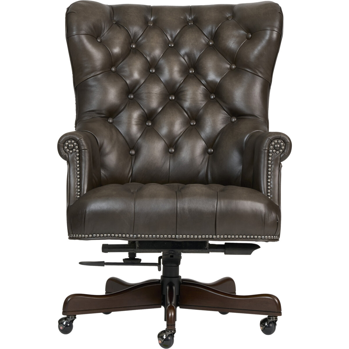 2937044ea2d0813218cd9ee6224977d7 Jefferson Exec Chair Burnished Walnut A15-3681 - Image 1