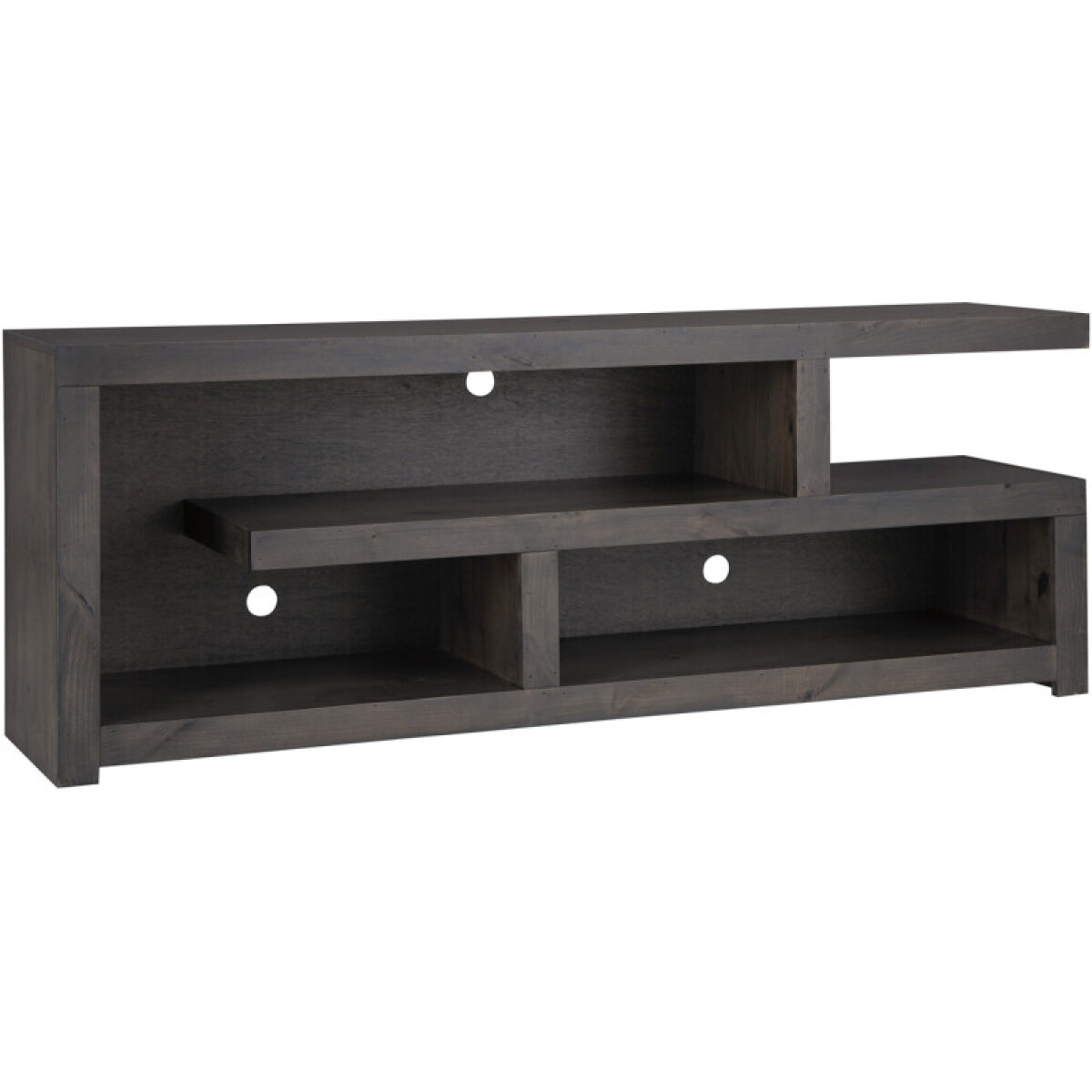 2a6b2ab9dc0bc277befeb42e2c53b955 Mackenzie 73" Open Console WMPP1073-VBK - Image 1