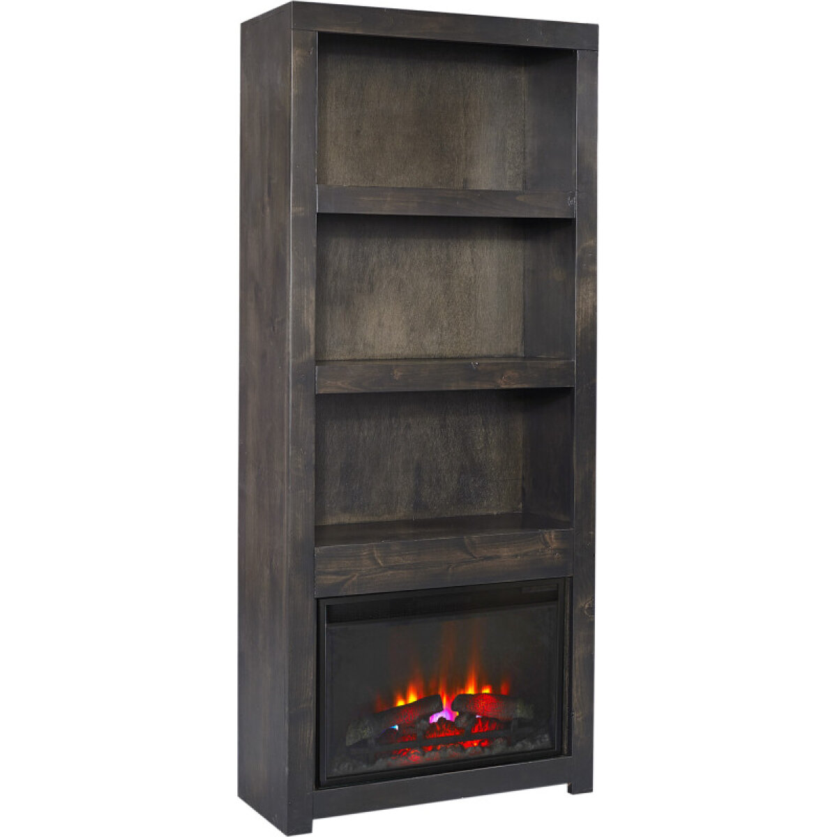 2da6cb9ffce86baaf84ddd5de04d5a8b Avery Loft 74" Fireplace Display Case WDY3472F/12-LIM - Image 1