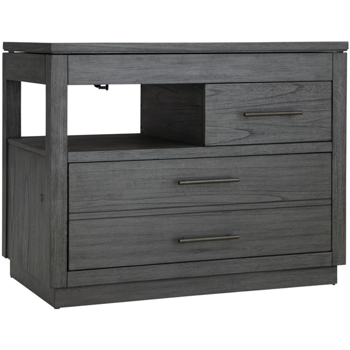 341cd0a14f0d445d7314955ce57ad147 Preston Workstation Combo File W/ Lift Top - Image 1