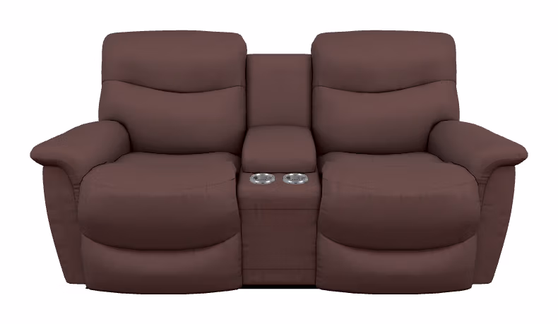 39f581f1c8d1362241f757dc4dd0f034 James Reclining Loveseat w/ Console - 449521 - Image 1