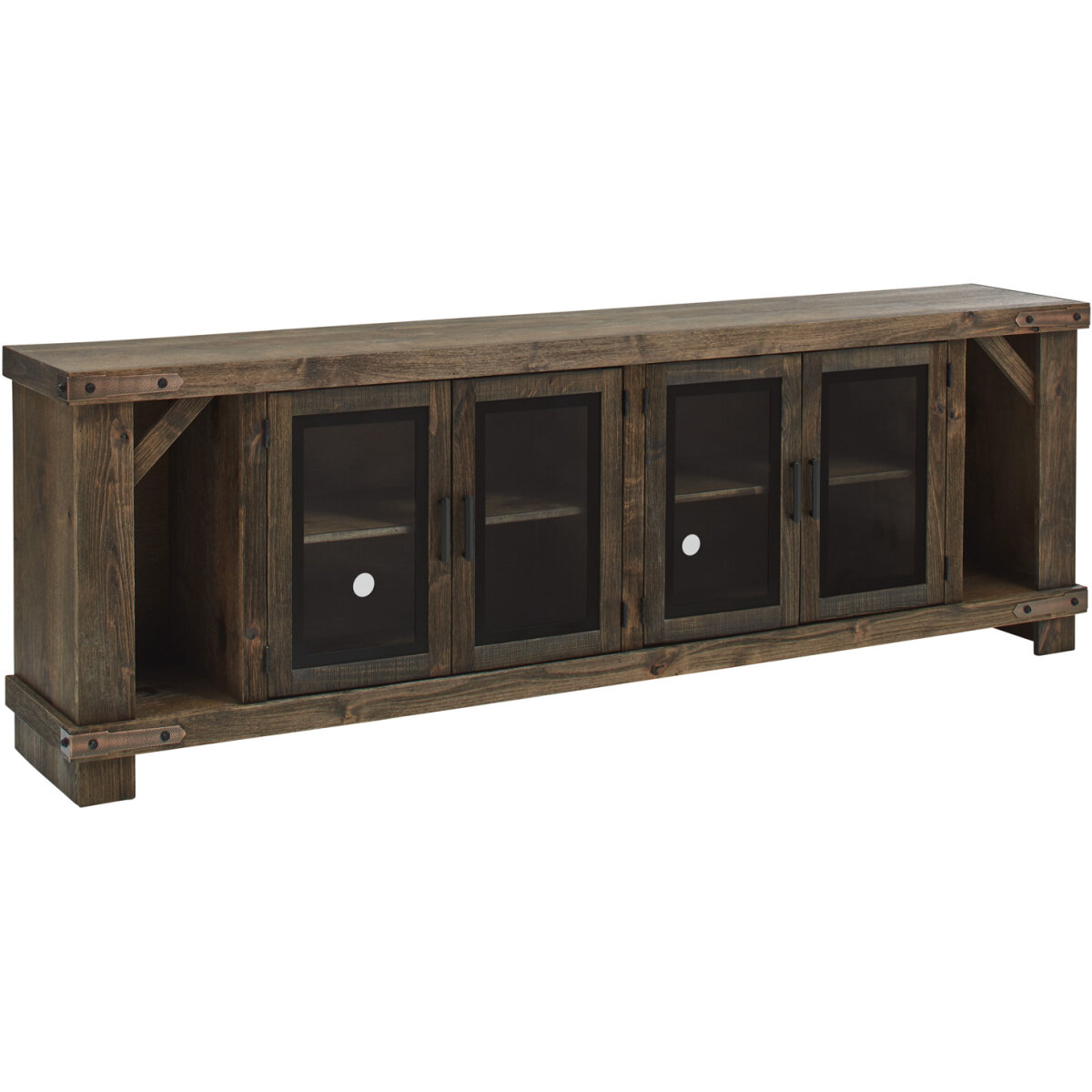 4110c84f30cdba00740c574d207ff62d Sawyer 98" Console W/ 4 Doors WDO1270-BDL - Image 1