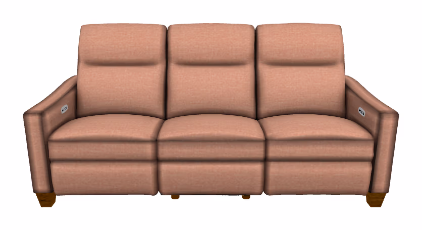 45dc8f8ee7c68e8665c8f89f259b8c48 Quinault Power Reclining Sofa w/ Headrest - 84U810 - Image 1