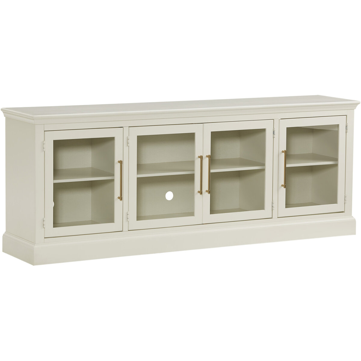 4a9d9c68687f302ca8000582b32a6858 Byron 84" Console W/ 4 Doors MBB1260-BLK MBB1260-BLK - Image 1