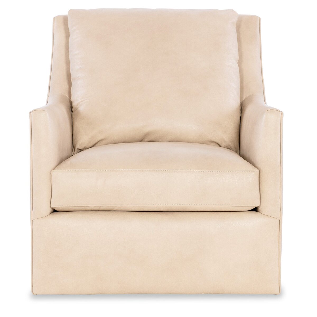 533c4e5e42ee8a1912837f378c695900 Roake Leather Swivel Chair - Image 1
