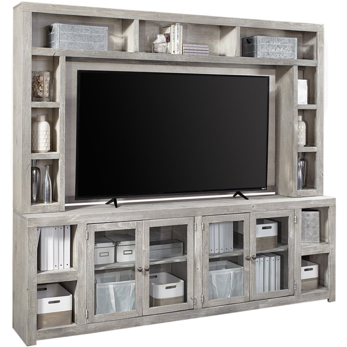 554467df43a0ec02989c10b0b8df9c6d Avery Loft 97" Console & Hutch DY2GROUP - Image 1
