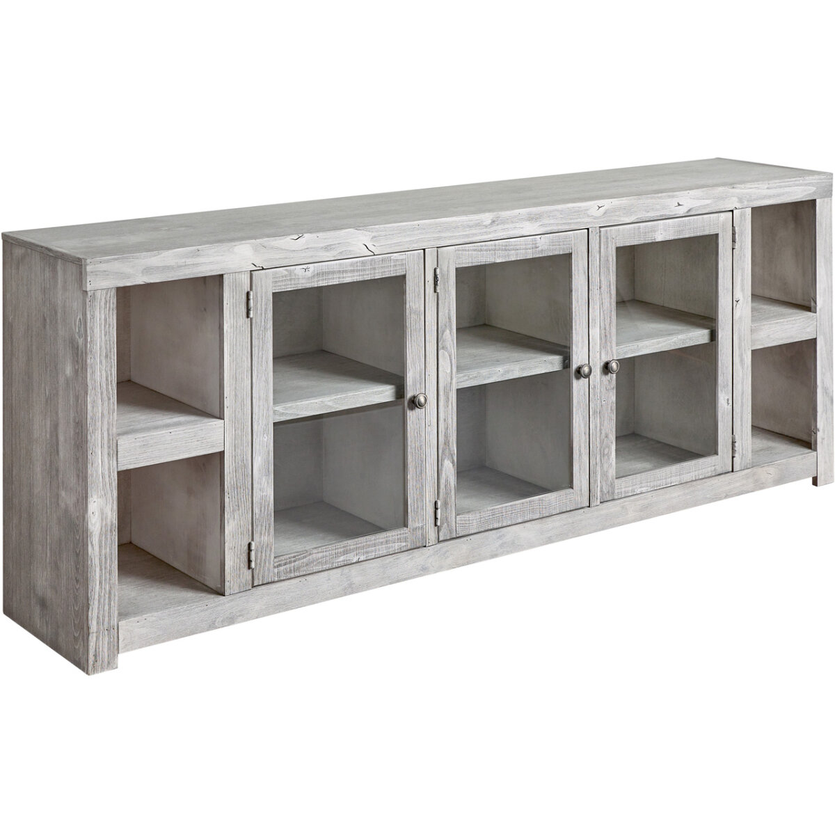 6ac85b126ee23ac873883035a66da0f4 Avery Loft 84" Console W/ 3 Doors DY1263-GHT - Image 1