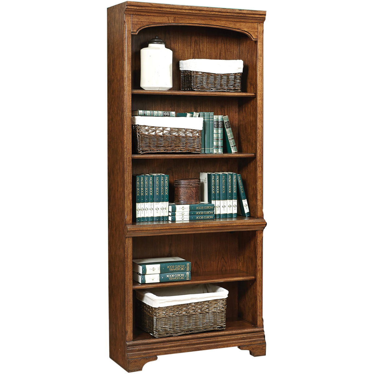 736d5e6cf1a6089dc80020f9ed286964 Hawthorne Open Bookcase I26-333-1 - Image 1