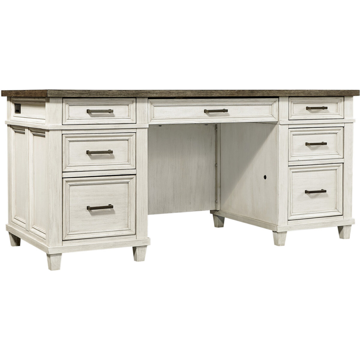 749c01ad8f0a9f538a7a6b320e7e0d84 Caraway 66" Executive Desk I248-303-1 - Image 1