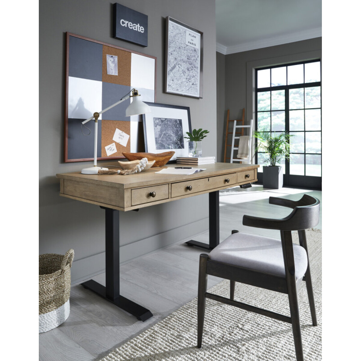 769fcfedf0f7bd604a515c7b66d11796 Emerson 60" Adj. Lift Desk Top (for Iuab-301-2) I3017-360T I3017-360T - Image 1